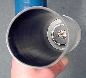 magnet in place